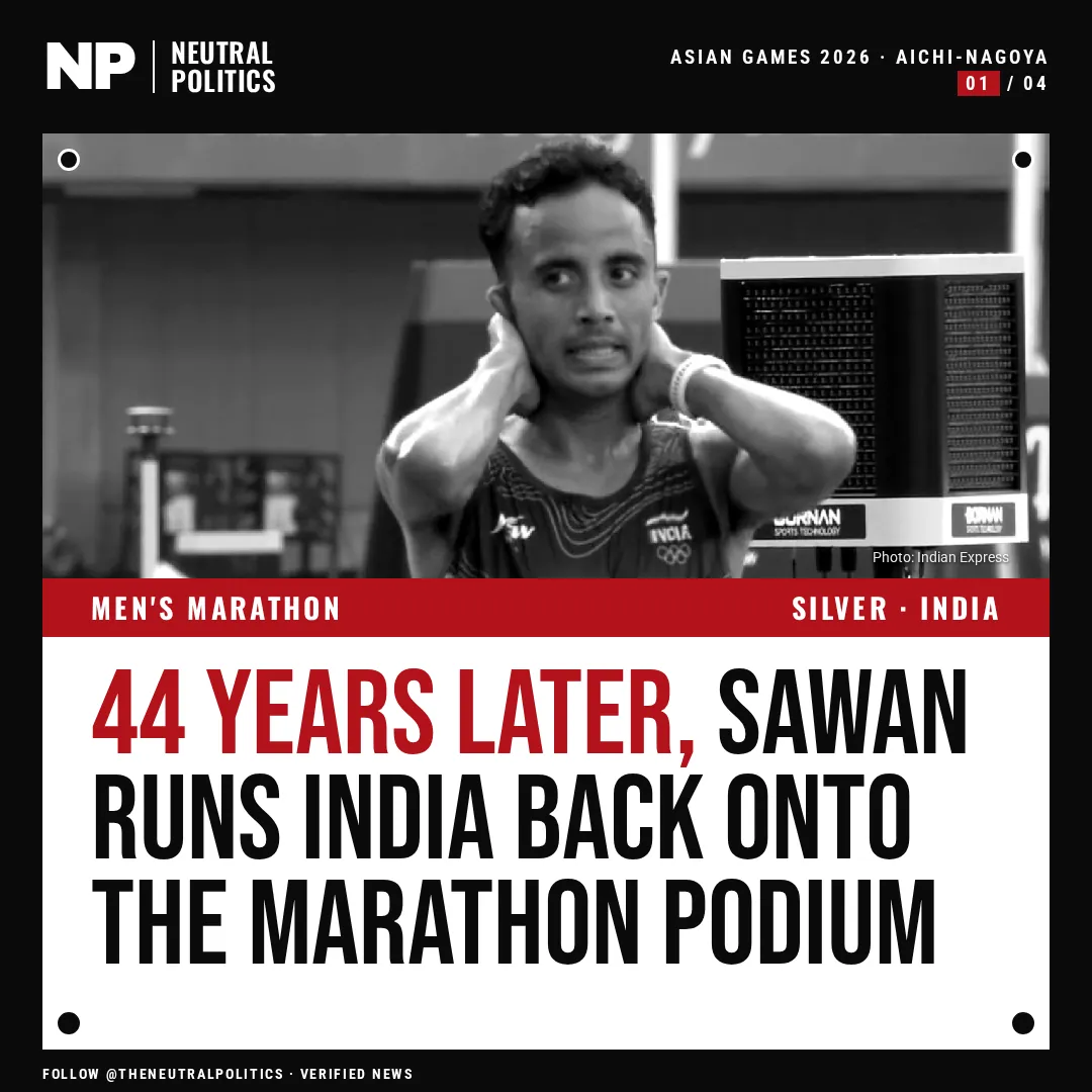 Sawan Barwal wins Asian Games marathon silver, India's first in 44 years
